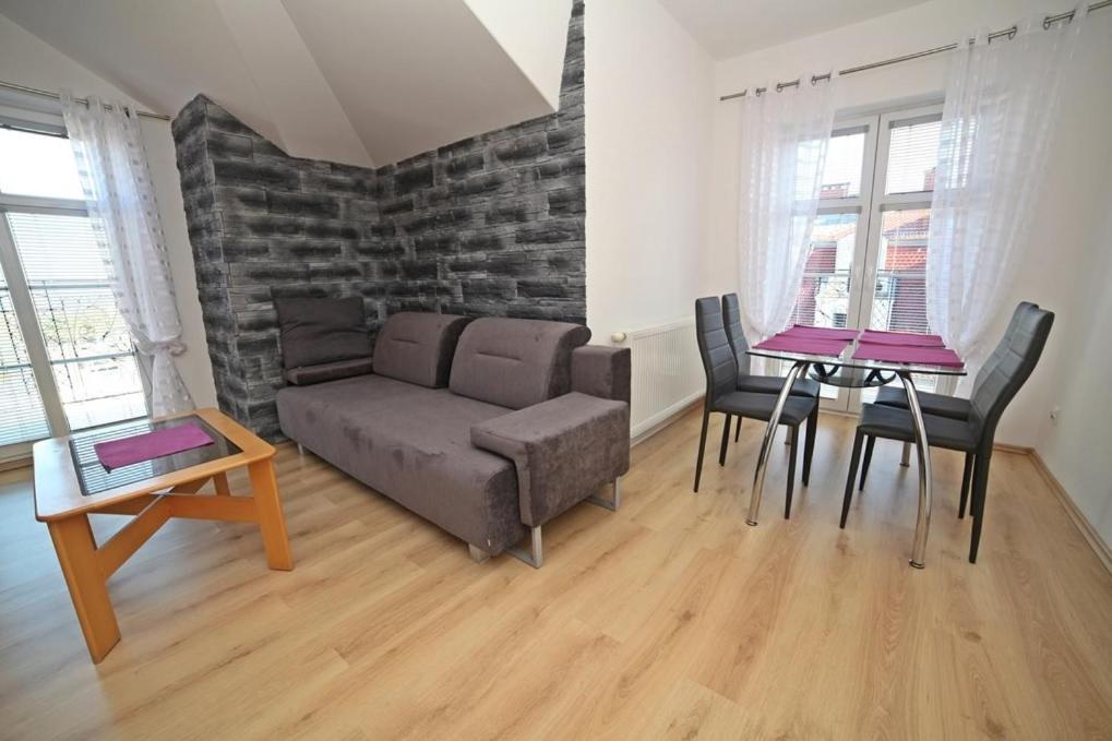 Trzy Korony Drei Kronen 3 Balkone Deluxe 60M2 Topview Świnoujście Exterior foto